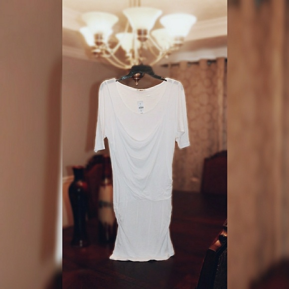 (New) White Pencil Skirt Dress by tfnc - Picture 1 of 3